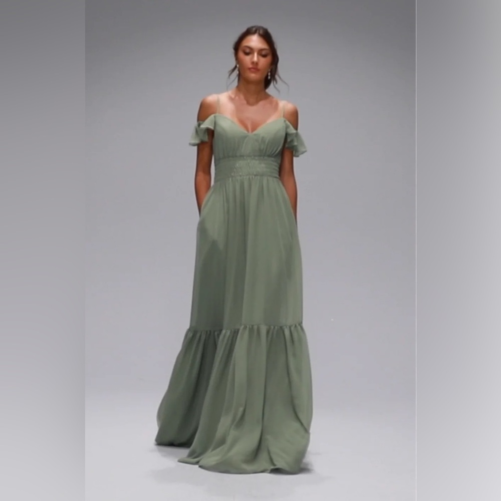 Mori Lee Soft Green Gown Madeline Gardner